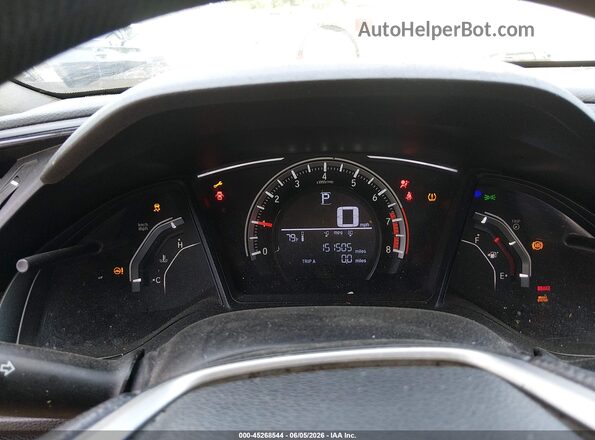 2HGFC4B00HH305674 2017 HONDA CIVIC Black Vista de los asientos traseros