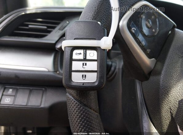 2HGFC4B00HH305674 2017 HONDA CIVIC Black Vista del salpicadero