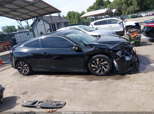 2HGFC4B00HH305674 2017 HONDA CIVIC Black Vista interior de 360 grados