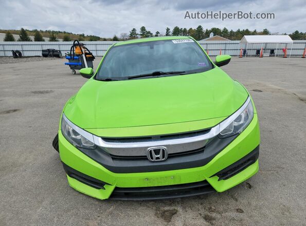 2HGFC4B00HH306386 2017 HONDA CIVIC Зеленый Передняя правая четверть