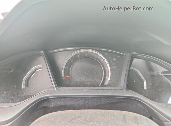 2HGFC4B00HH306386 2017 HONDA CIVIC Зеленый Вид панели приборов