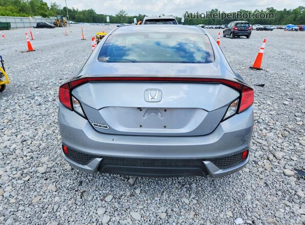 2HGFC4B00HH310843 2017 HONDA CIVIC Серебряный Вид сзади