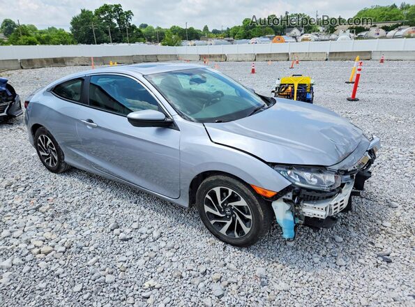 2HGFC4B00HH310843 2017 HONDA CIVIC Серебряный Передняя правая четверть