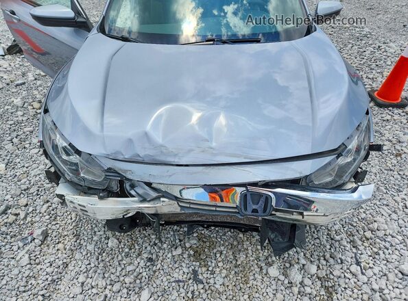 2HGFC4B00HH310843 2017 HONDA CIVIC Серебряный Вид задней части салона