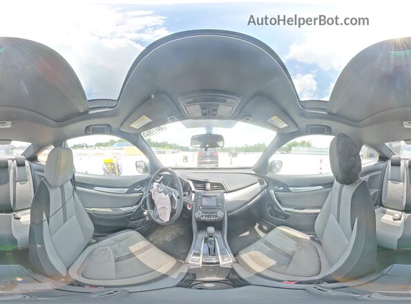2HGFC4B00HH310843 2017 HONDA CIVIC Серебряный Панорамный вид салона 360°