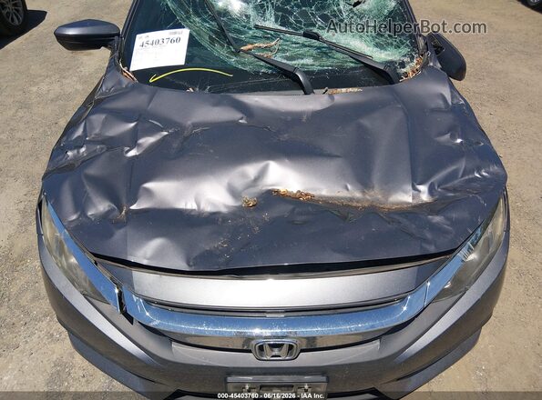 2HGFC4B01GH311675 2016 HONDA CIVIC Gray უკანა ხედი