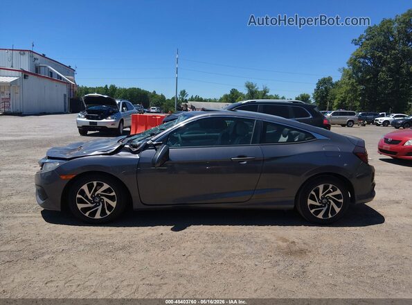 2HGFC4B01GH311675 2016 HONDA CIVIC Gray სალონის 360-გრადუსიანი ხედი