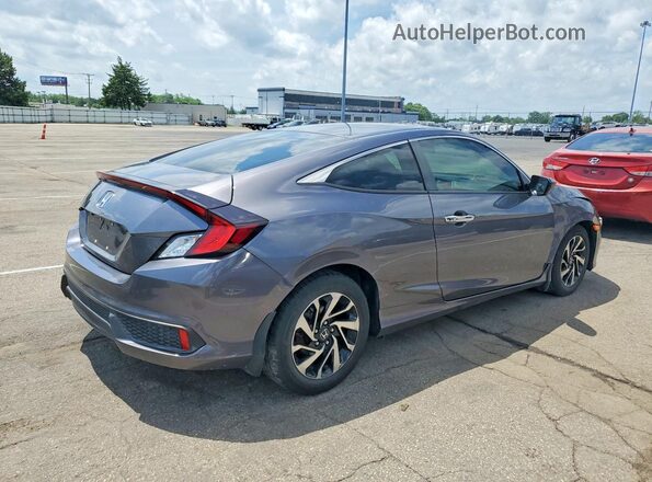 2HGFC4B01GH315015 2016 HONDA CIVIC Charcoal Trasero derecho