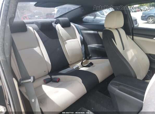 2HGFC4B04GH302369 2016 HONDA CIVIC Black Vista de la etiqueta del VIN