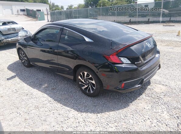 2HGFC4B04GH302369 2016 HONDA CIVIC Black Trasero izquierdo