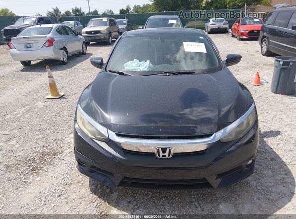 2HGFC4B04GH302369 2016 HONDA CIVIC Black Vista del cuadro de instrumentos
