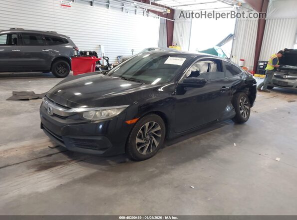 2HGFC4B04GH315834 2016 HONDA CIVIC Black Front left