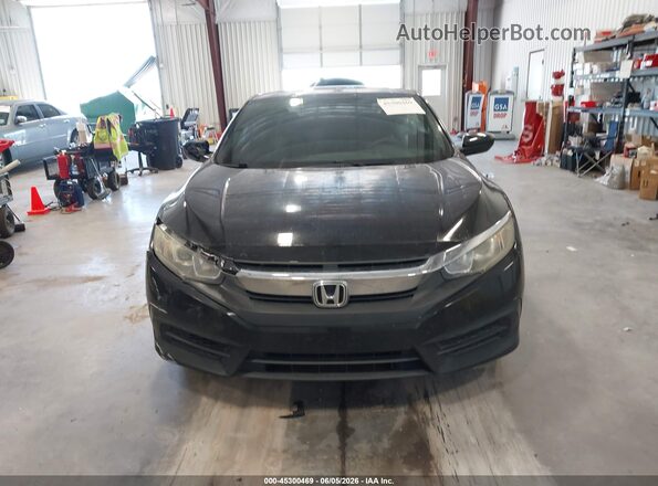 2HGFC4B04GH315834 2016 HONDA CIVIC Black Instrument cluster view