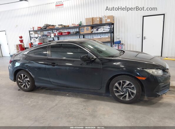 2HGFC4B04GH315834 2016 HONDA CIVIC Black Rear interior view