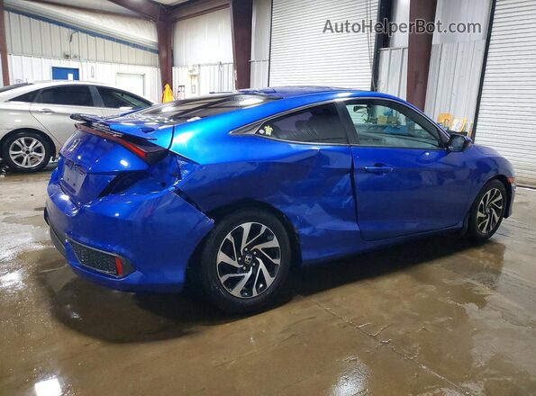 2HGFC4B04HH309372 2017 HONDA CIVIC Blue უკანა მარჯვენა