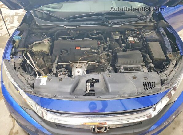 2HGFC4B04HH309372 2017 HONDA CIVIC Blue უკანა სალონის ხედი