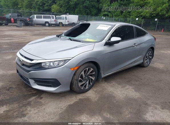 2HGFC4B05GH304938 2016 HONDA CIVIC Silver Передня ліва чверть