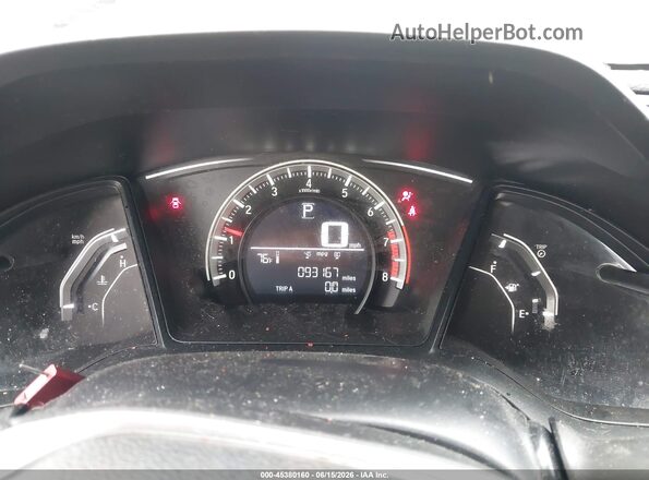2HGFC4B05GH315504 2016 HONDA CIVIC Gray Вид задніх сидінь