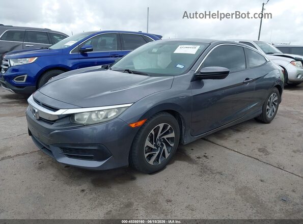 2HGFC4B05GH315504 2016 HONDA CIVIC Gray Передня ліва чверть