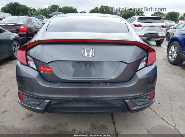 2HGFC4B05GH315504 2016 HONDA CIVIC Gray 