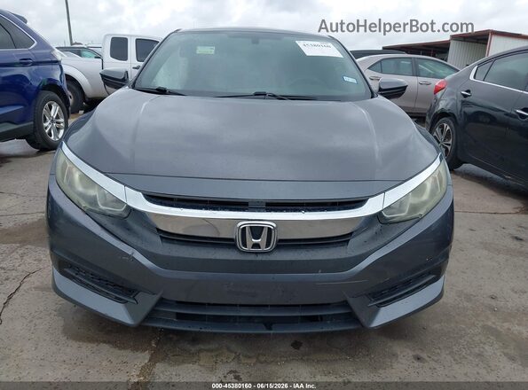 2HGFC4B05GH315504 2016 HONDA CIVIC Gray Вид щитка приладів