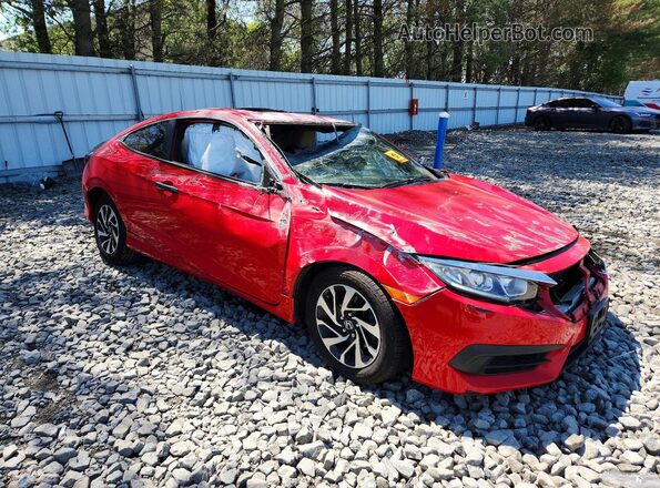 2HGFC4B05HH302205 2017 HONDA CIVIC Red Առջևի աջ