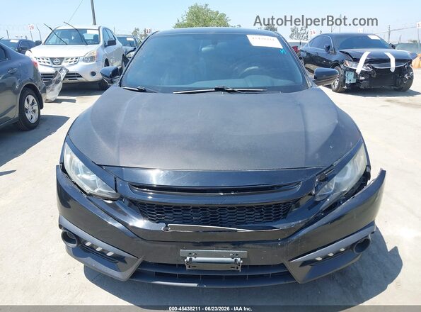 2HGFC4B05HH310062 2017 HONDA CIVIC Black წინა პანელის ხედი