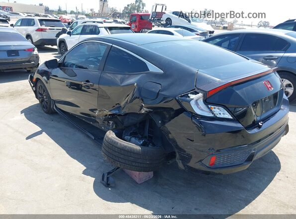 2HGFC4B05HH310062 2017 HONDA CIVIC Black უკანა მარცხენა