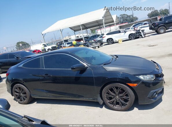 2HGFC4B05HH310062 2017 HONDA CIVIC Black ხელსაწყოთა პანელის ხედი