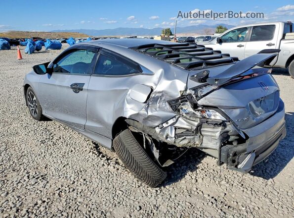 2HGFC4B05HH312331 2017 HONDA CIVIC Silver Trasero izquierdo