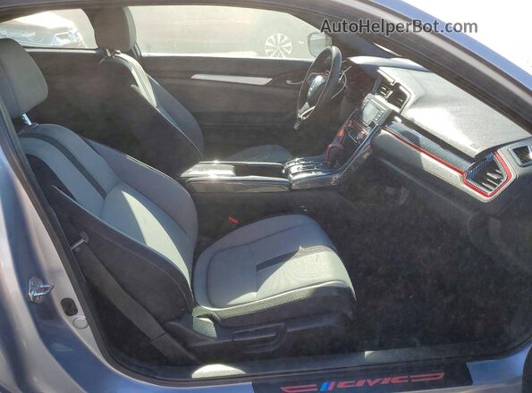 2HGFC4B05HH312331 2017 HONDA CIVIC Silver Vista de los asientos traseros