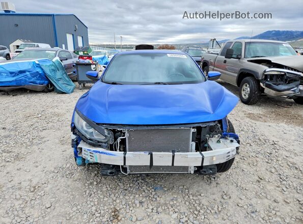 2HGFC4B06GH302423 2016 HONDA CIVIC Blue Դիմացի տեսք