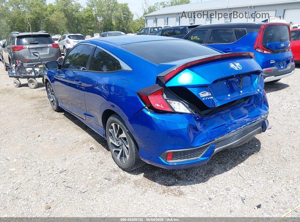 2HGFC4B06GH303653 2016 HONDA CIVIC Синий Задняя левая четверть