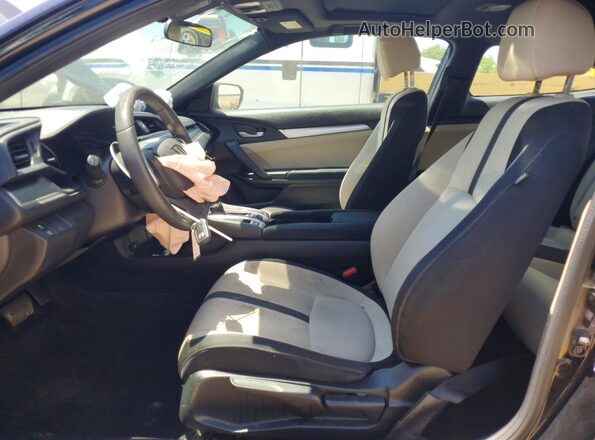 2HGFC4B06GH312532 2016 HONDA CIVIC Black Vista interior delantera
