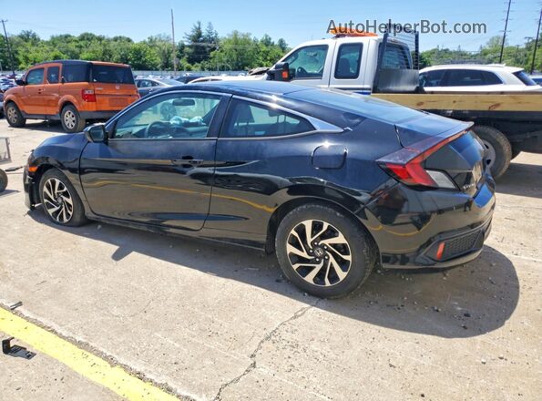 2HGFC4B06GH312532 2016 HONDA CIVIC Black Trasero izquierdo