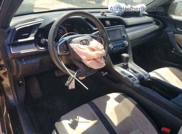 2HGFC4B06GH312532 2016 HONDA CIVIC Black Vista del salpicadero