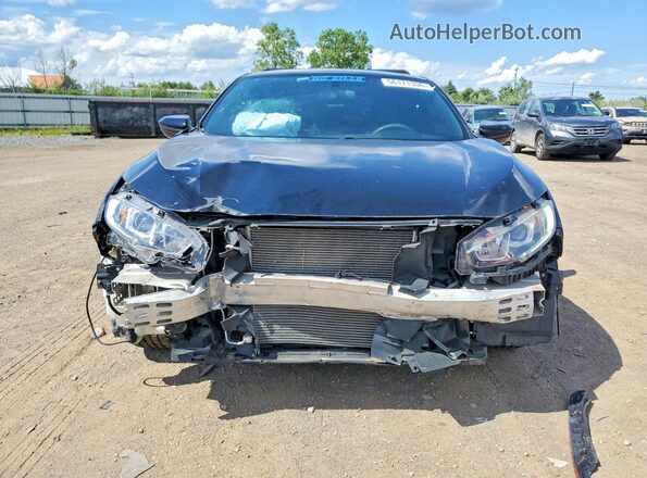 2HGFC4B06HH307834 2017 HONDA CIVIC Black წინა ხედი