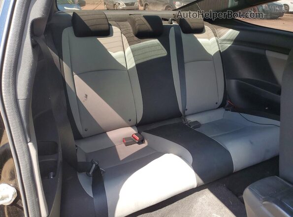 2HGFC4B06HH307834 2017 HONDA CIVIC Black უკანა სავარძლების ხედი