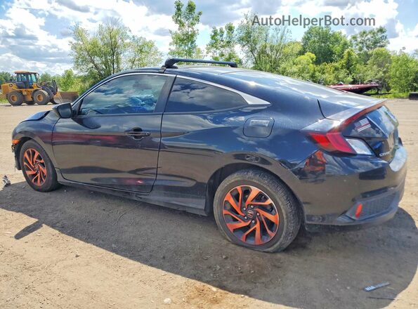 2HGFC4B06HH307834 2017 HONDA CIVIC Black უკანა მარცხენა
