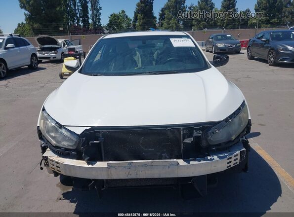2HGFC4B06HH308269 2017 HONDA CIVIC White Սարքավորումների վահանակի տեսք