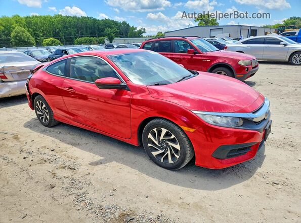 2HGFC4B06JH306043 2018 HONDA CIVIC Red Przód prawy