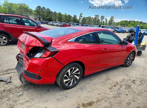2HGFC4B06JH306043 2018 HONDA CIVIC Red Tył prawy