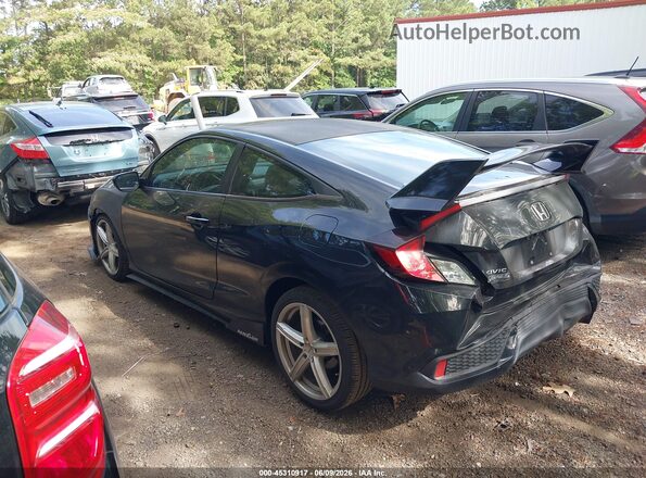 2HGFC4B07GH310420 2016 HONDA CIVIC Black Trasero izquierdo