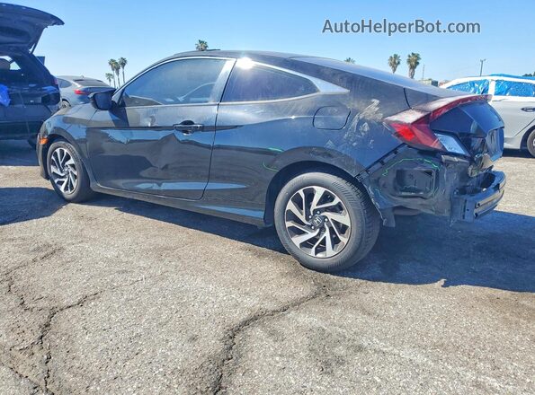 2HGFC4B08GH302374 2016 HONDA CIVIC Black Rear left