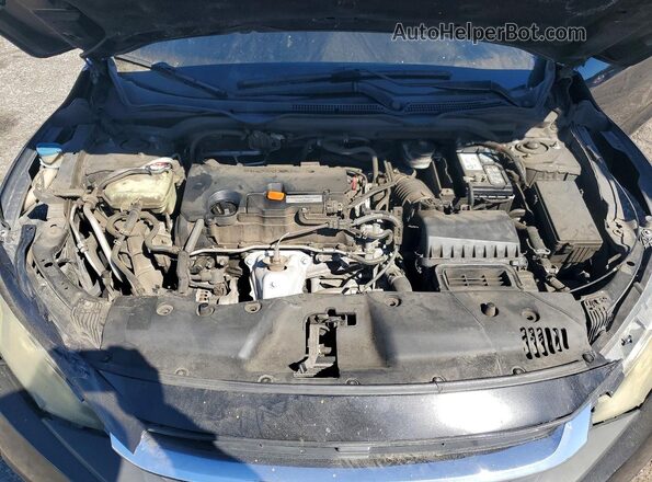 2HGFC4B08GH302374 2016 HONDA CIVIC Black Rear interior view