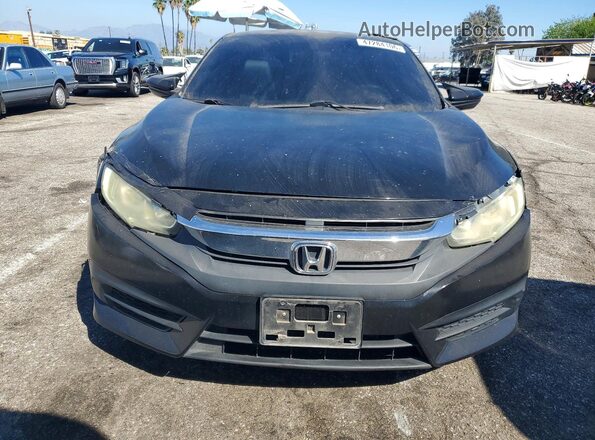 2HGFC4B08GH302374 2016 HONDA CIVIC Black Front view