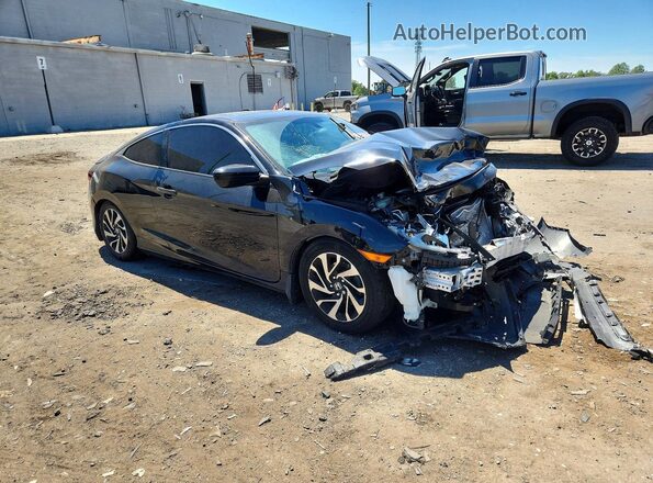 2HGFC4B0XGH314557 2016 HONDA CIVIC Black Передня права чверть