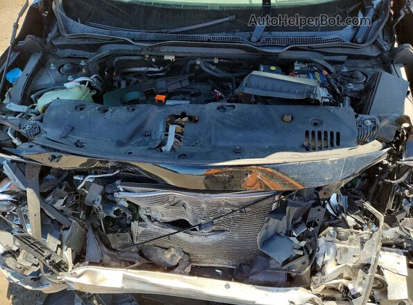 2HGFC4B0XGH314557 2016 HONDA CIVIC Black Вид задньої частини салону