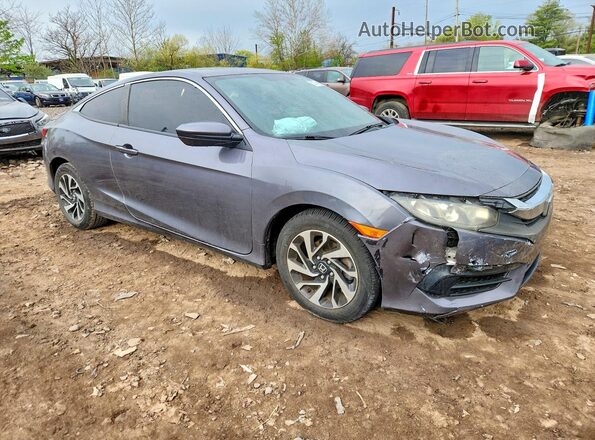 2HGFC4B0XJH300777 2018 HONDA CIVIC Silver Передня права чверть