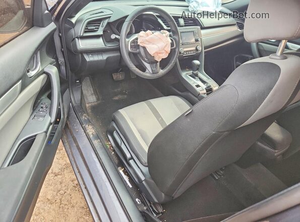 2HGFC4B0XJH300777 2018 HONDA CIVIC Silver Вид панелі приладів
